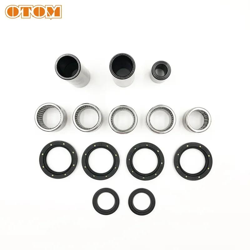 OTOM Motorcycle Shock Triangle Lever Linkage Arm Bearing Seal Bushing Repair Kit For KEWS K16 K18 ZONGSHEN NC250 NC450 Off-road