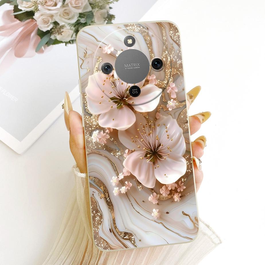 For Honor X9d Case Magic8 Lite Cute Fashion Cartoon Cover Soft TPU Phone Case For Honor Magic 8 Lite X 70 HonorX9d HonorX70 Bags