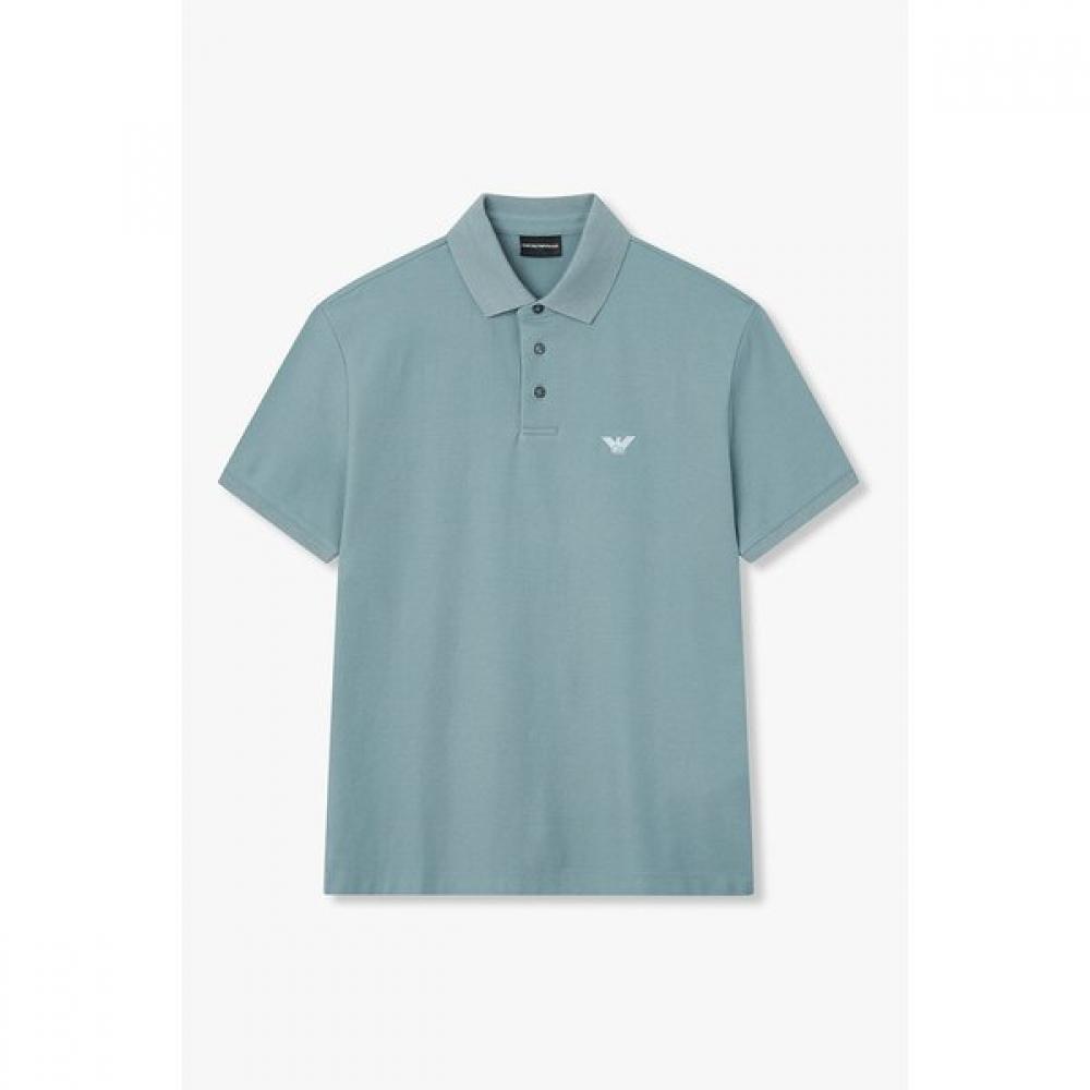 Emporio Armani Men S Eagle Point Pique Polo Shirt A516126017 S