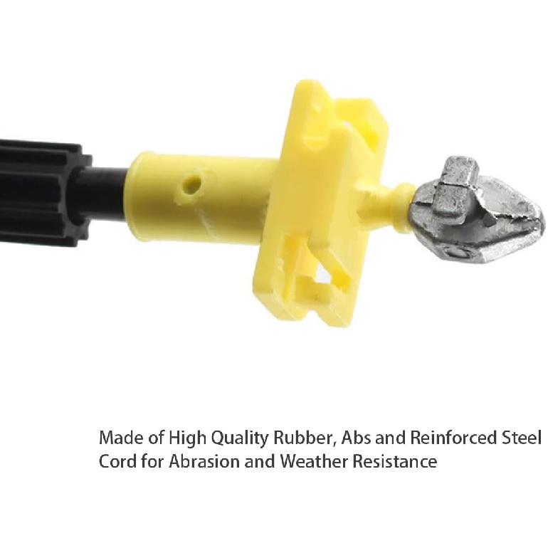 Car Front Door Lock Cable LR025409 for Range Rover Evoque 2012-2019, Front Left Right Side Exterior Door Release Cable, Car Handle Latch Cord Locking