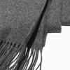 Wool & Cashmere Winter Scarf for Women & Men - Solid Color, Large, 2026 New