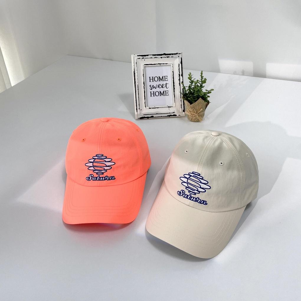 Unisex Basic Daily Baseball Cap Saturn Poly Ball Cap