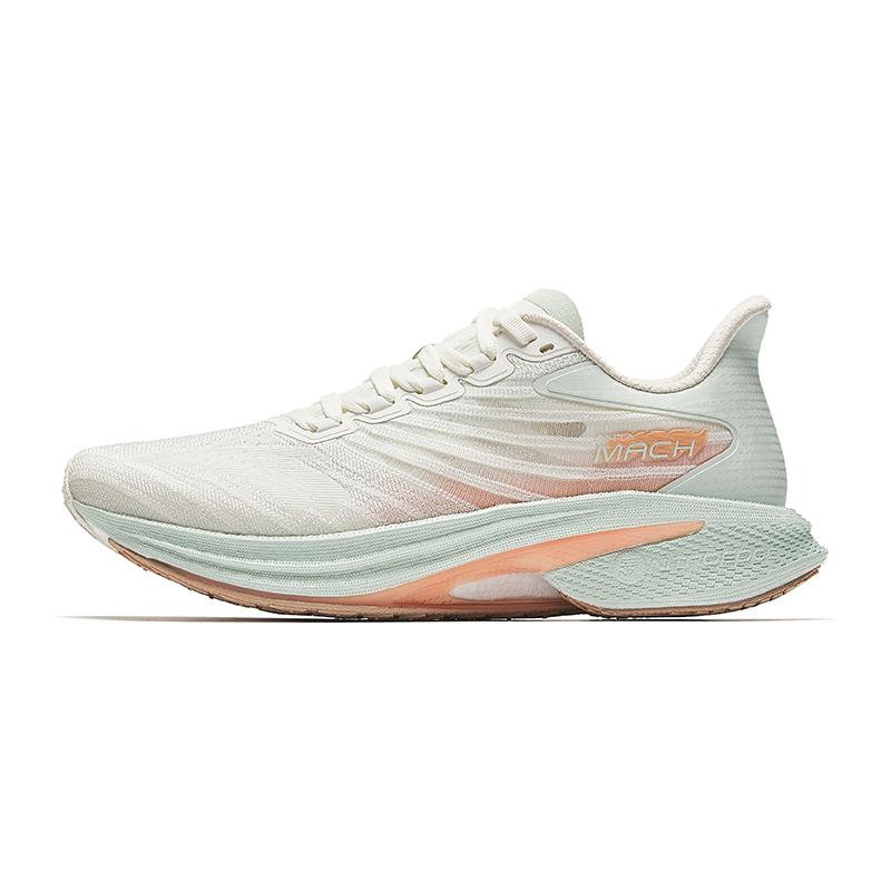 Anta Mach 4 Comfortable Fabric Cushioning Rebound Low Top Rubber, TPU/Nitrogen Technology Training Racing Running Shoes Sneakers 122435583-1