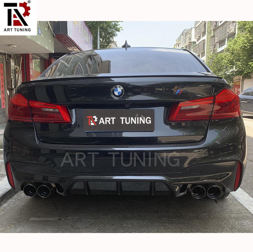 BMW 5 Series G30/G38 M5 Style Front & Rear Bumper Kit with Fender, Side Skirt, and Hood.
