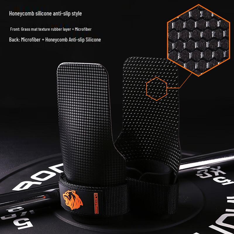 Fitness Anti-Slip Silicone Palm & Wrist Support Straps