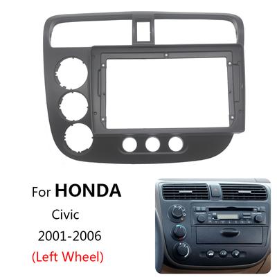 Android Car Radio Frame Kit For HONDA Civic 2001 2002 2003 2004 2005 2006 Auto Stereo Center Console Holder Fascia Trim Bezel