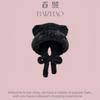 Winter bear new plush ear protection knitted hat female cute fashion versatile face small wool hat