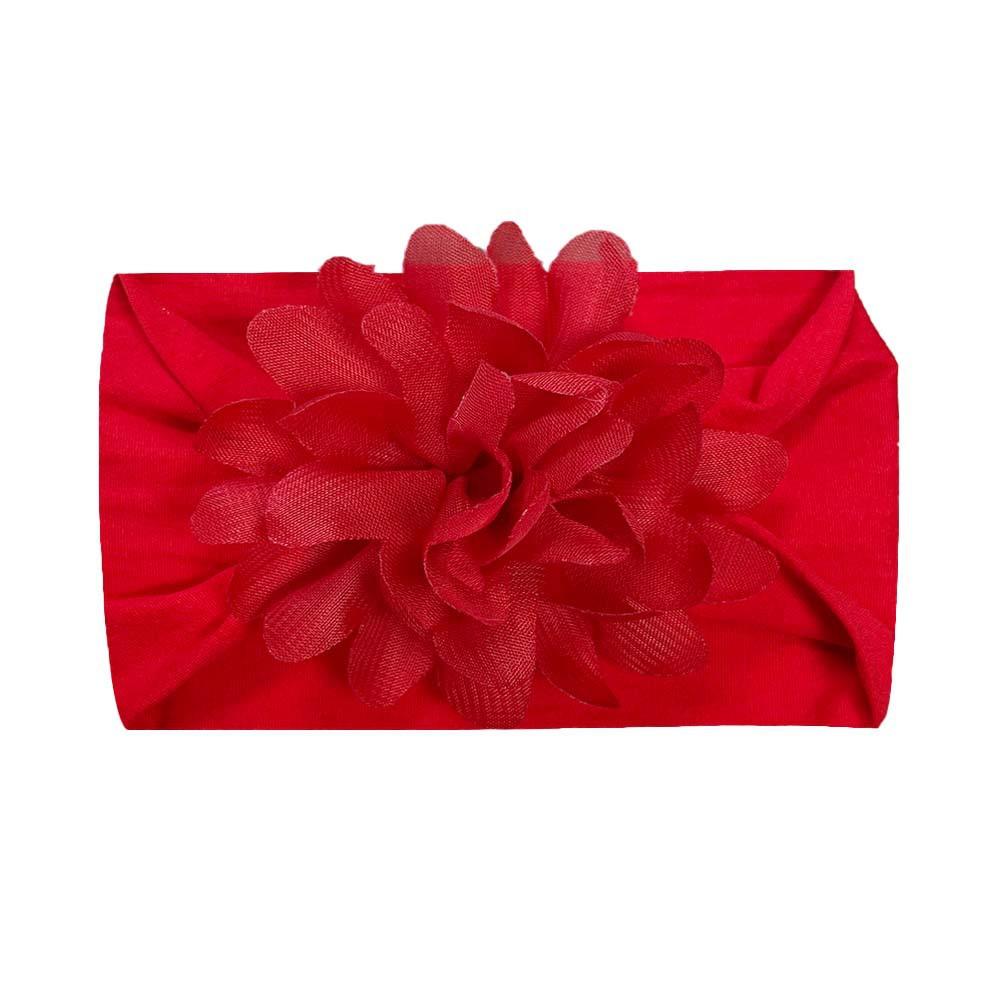 Chiffon Flower Baby Girls Headbands Soft Elastic Nylon Hairbands Baby Bows Hair Accessories for Baby Girls Newborns Infants