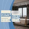 Pastiglie Detergenti per Vasca da Bagno Formula Pulente Rimuove Calcare Macchie Odori Sicuro per Uso Domestico Contenitore in Plastica