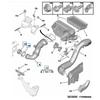 Intake Pipe 9656953680 9687883780 9687883680 9651839080 for 206 207 307 Air Filter Turbocharger Hose Replacement