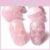 Pink Art Skull Figurine Handicraft Living Room Display Decoration Gifts Toy