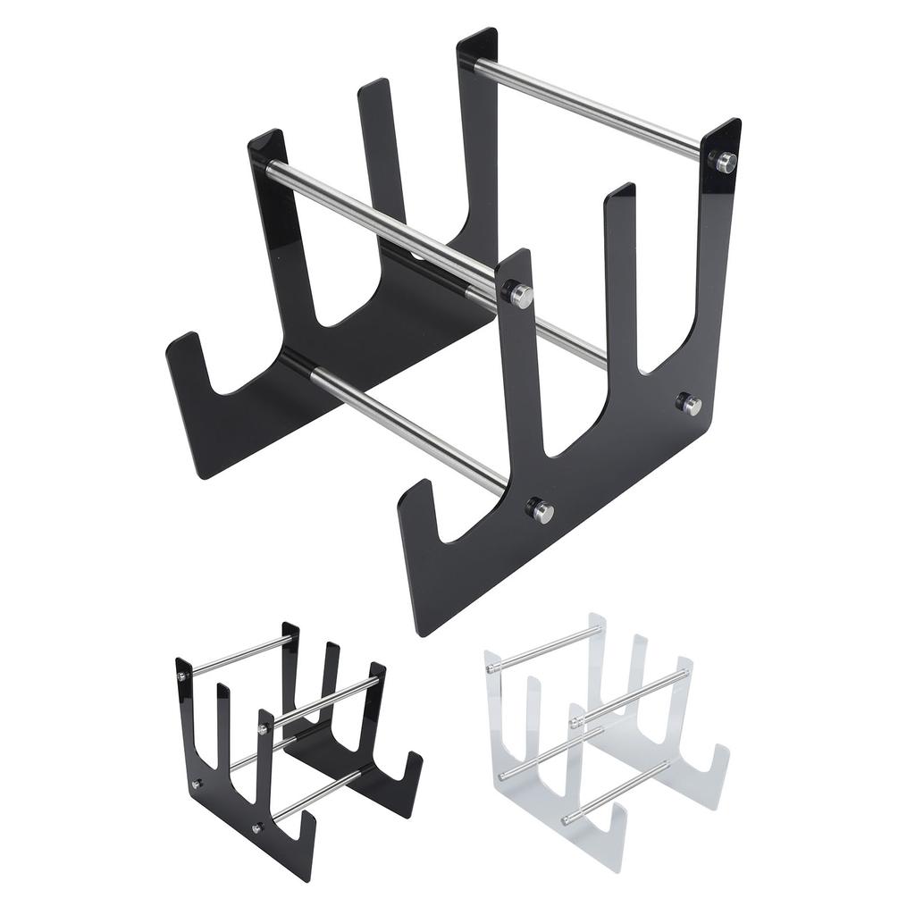 Keyboard Display Stand 3 Tier Acrylic Desk Keyboard Storage Holder for Mechanical Gaming Keyboard