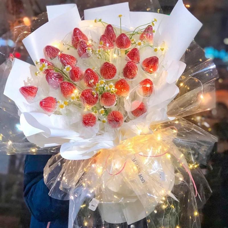 10 Stück Blumen-Fixier-Flachklebeband Geburtstagsparty-Dekoration Plastikhalter Hochzeits-Brautparty-Zubehör Blumenstraußhalter Halterungen