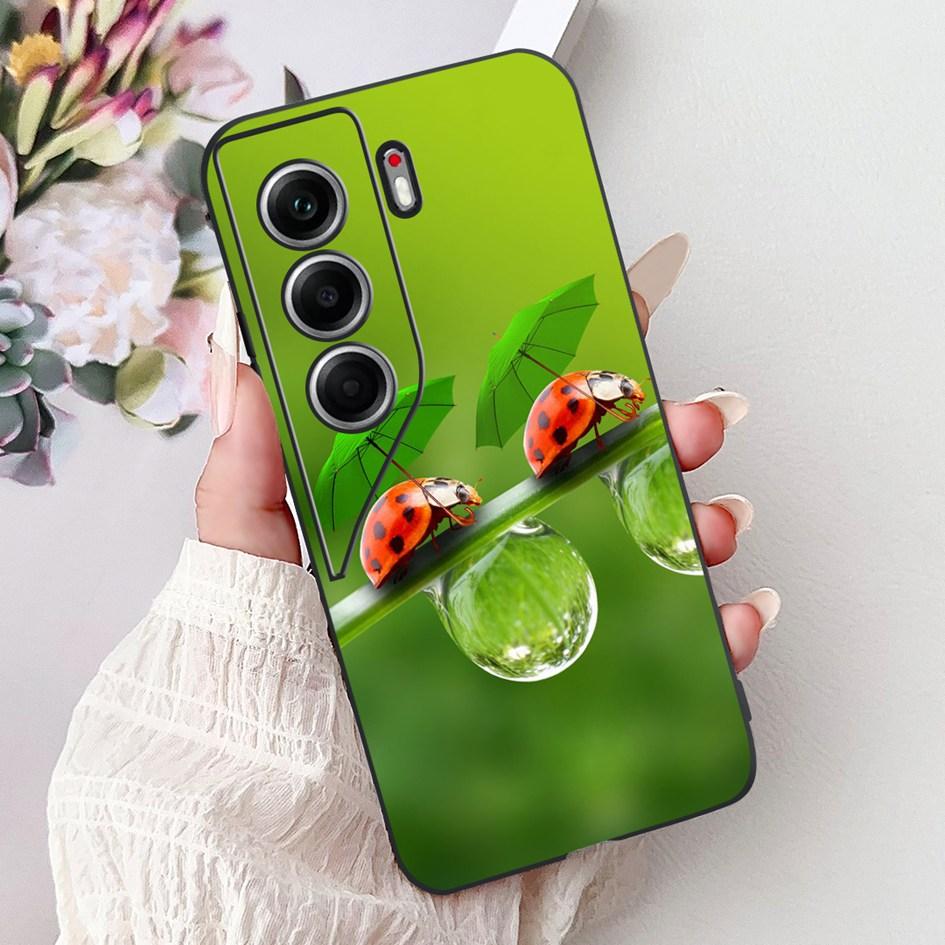 For Tecno Camon 40 2025 Case New Popular Pattern Butterfly Flower Soft Silicone Phone Cover For Tecno Camon40 Pro CM6 CM5 Bumper