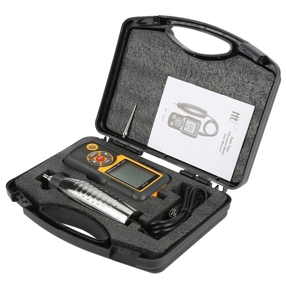 Digital Precision Split Type Vibration Meter Tester Acceleration Sensor Gauge