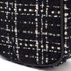 Francfranc Tweed Stand Pouch, Black
