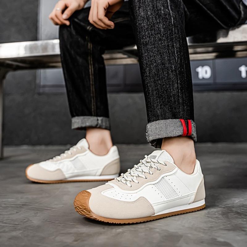 Fashion Fashion Trend Casual Thin Soled Sports Shoes for Men 2025 New Style Autumn Mesh Breathable Comfortable Low Top Non Slip Sneakers