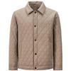 GIOVANNI VALENTINO Men's Casual Padded Turn-down Collar Jacket