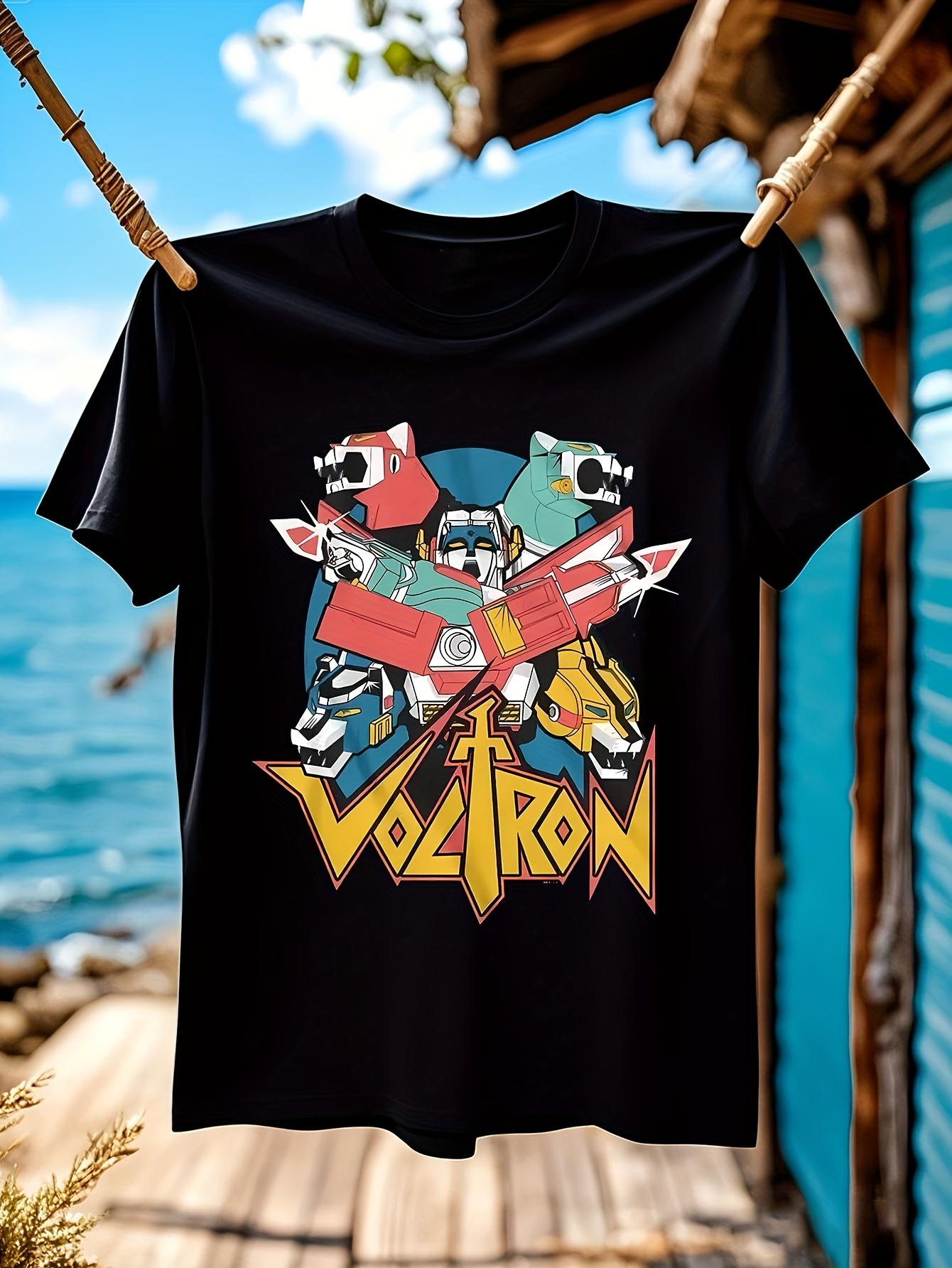 Voltron Retro TV Graphic Tshirt - Vintage Cartoon Charact... XXXXL