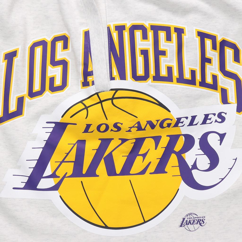 Nike Los Angeles Lakers NBA Knit Letter Print Straight Shorts Men Bottoms Birch DB1954-051