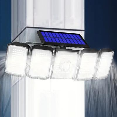 Outdoor Solar Light 300 LED Garden Light LED Motion Sensor Courtyard Wall Light Waterproof Strong Solar Adjustable Spotlight