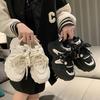 Platform Dad Shoes Women's Shoes Summer Thin 2025 New Heightening White Versatile Casual Breathable Casual Sports Shoes