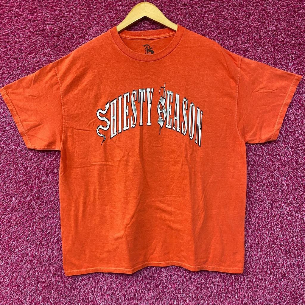 Shiesty Season Rapper Pooh Shiesty Orange T-Shirt