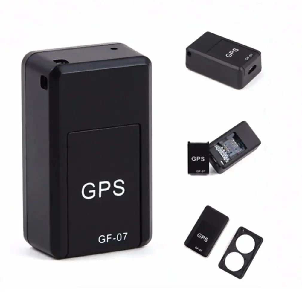 Car Tracker Mini GF-07 GPS Real Time Tracking Anti-Theft Anti-lost Key Pet Locator Strong Magnetic Mount SIM Message Positioner