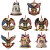 Yousheng 2D Acrylic America 250th Anniversary Ornament 250 Years Patriotic Hanging Decoration 1776-2026 Commemorative Gifts for 4th of July