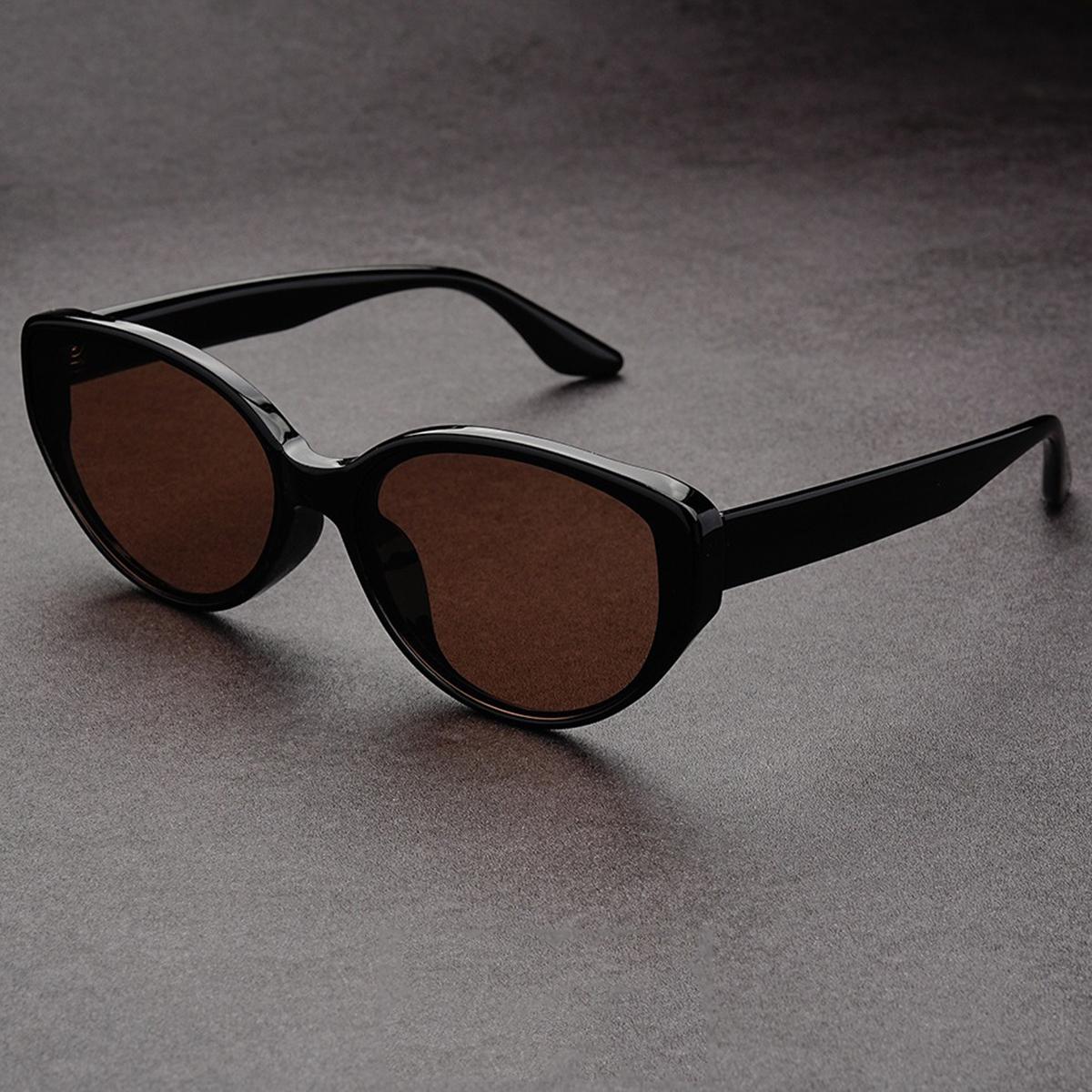 

Новые каштановые ретро-солнцезащитные очки «кошачий глаз» женские ультралегкие солнцезащитные очки с металлическим шарниром мужские солнцезащитные очки женские солнцезащитные очки слоновая кость