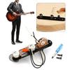 Prewired Guitar Switch Control Plate 3 Way Wired Loaded Control Plate with Switch Knob for Electric Guitar Playing Part