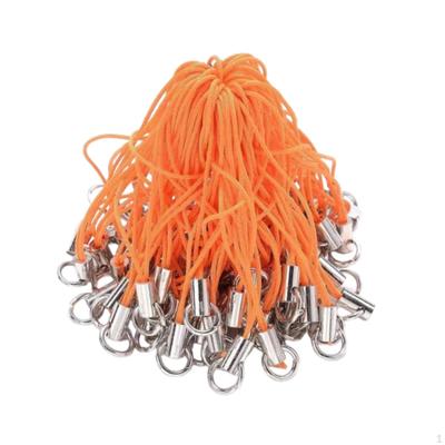 100 Pieces Mobile Phone Dangle Straps Lanyards Crafts DIY Pendant Hand Lariat Charm