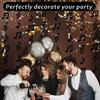 8PCS Music Notes Party Decorations, Black Musical Note Hanging Swirl, Music Theme Party Supplies, Musical Notes Garland for Concerts, Music-Theme