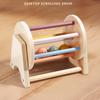 Montessori Infant Wooden Toys Coin Ball Busy Drum Color Shape Cognition Match Educational Sensory Toy Baby Teaching Aid Gifts