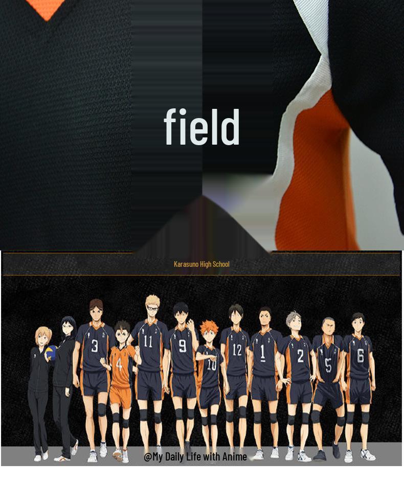 Haikyuu!! Karasuno High School Volleyball Team Cosplay Jersey & Uniform