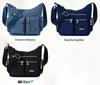 Borsa a tracolla da donna in nylon di grande capacità - Elegante e versatile