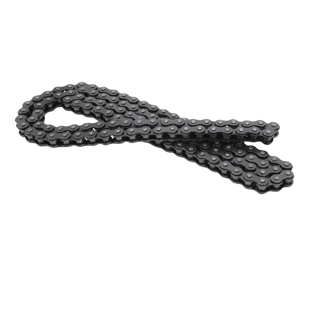 415 Chain, Heavy Duty Go Kart Off-Road Bike Drive Chain 130 Link Metal Chain