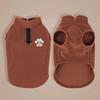 Gemütlicher Fleece-Hundepullover - Winterliche Wärme für kleine bis mittlere Rassen, Pullover-Stil Haustierbekleidung, Weste für kleine Hunde, Katzenweste