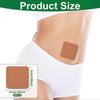 50Pcs Disposable Castor Oil Pack Wrap Belly Button Pads, Highly Absorbent Self-Adhesive Organic Cotton Castor Oil Packs W