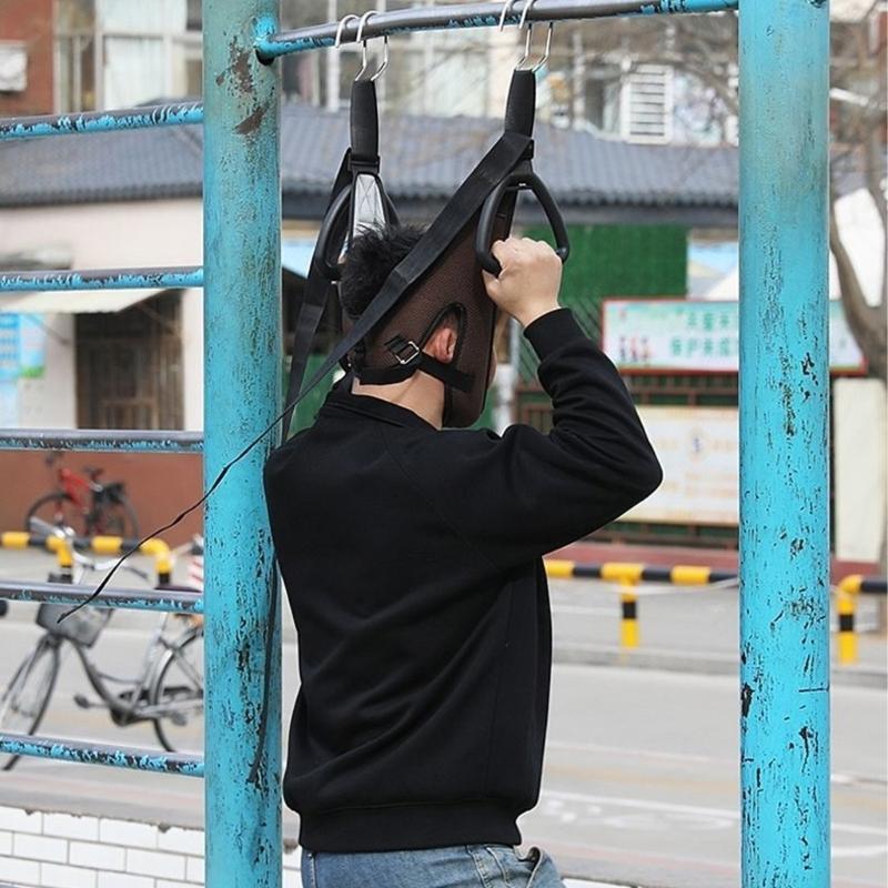 Cervical Neck Rehabilitation Device with Expanded Chin Protection High Resiliences Sponge Design For Postures Correction