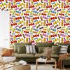 Colorful Candy Wallpaper for Living Room and Bedroom 50x1000