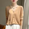 Women's Ice Silk Knitted Cardigan - Pink, Lightweight, Sun-Protective Summer Jacket