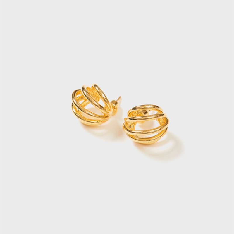 EENK Quintuple Earrings - Gold