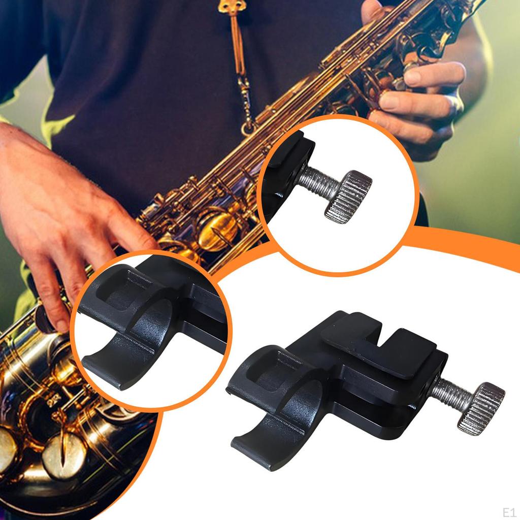 Saxophone Pickup Clip Instrument Professional Accessories Mounts Holder Clamp for Mandolin Band