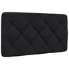 VidaXL Black Headboard Cushion 90 Cm Fabric 4019200