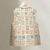 Sibaishe New Chinese Style Jacquard Button Vest
