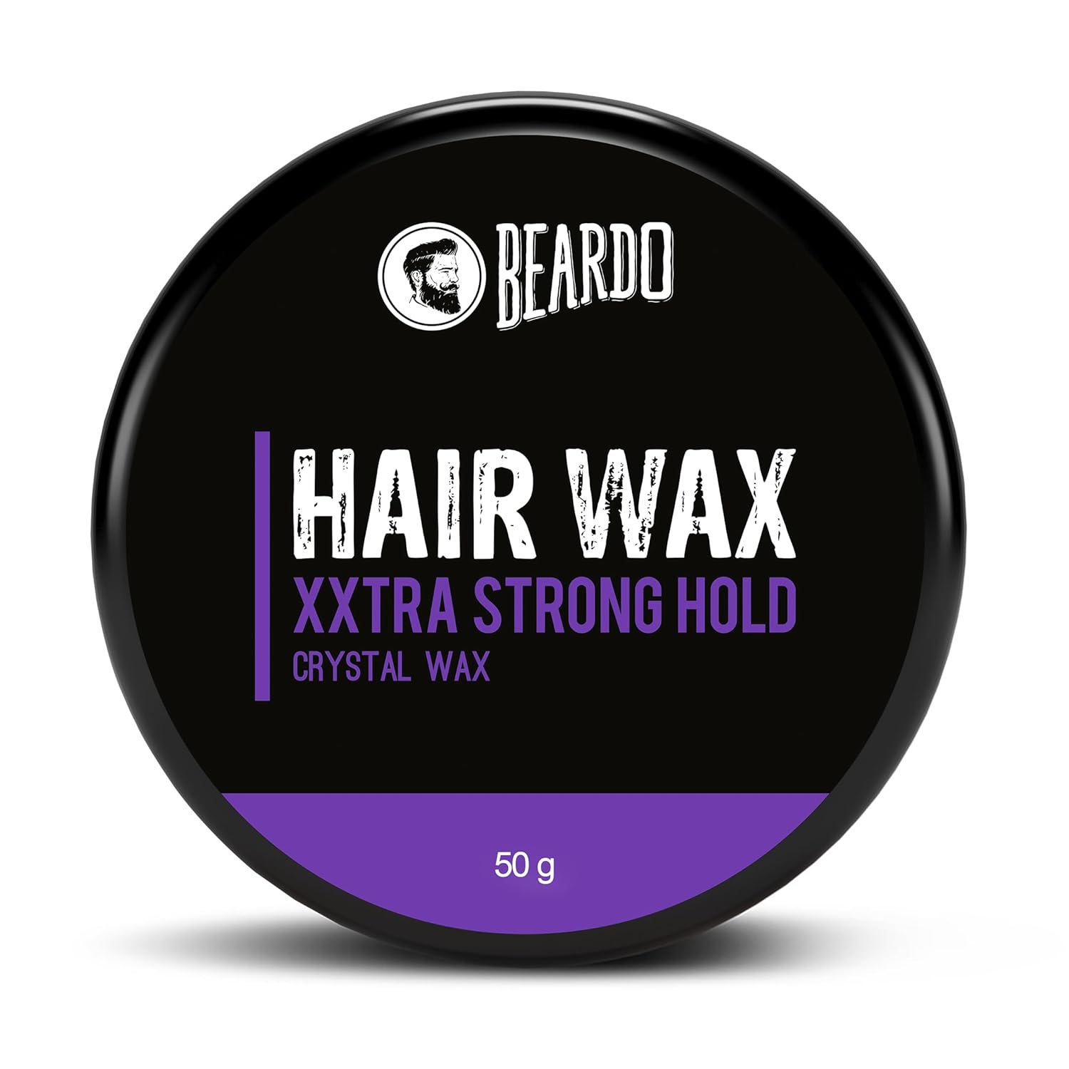 

Beardo Xxtra Strong Hold Hair Wax 50 G Crystal Styling Wax For Men Glossy Finish Shine All Day Structured Hair Styling Control