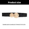 All Matching Cincher Elastic Corset Belt Female Blingbling Corset Shining Waistband Waist Decorative Belt for Dresses