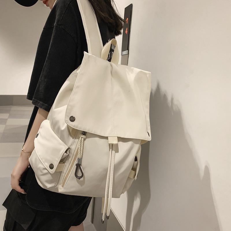 Schoolbag Student schoolbag Large capacity backpack Women's college style casual backpack Backpack Men's Korean version ins schoolbag