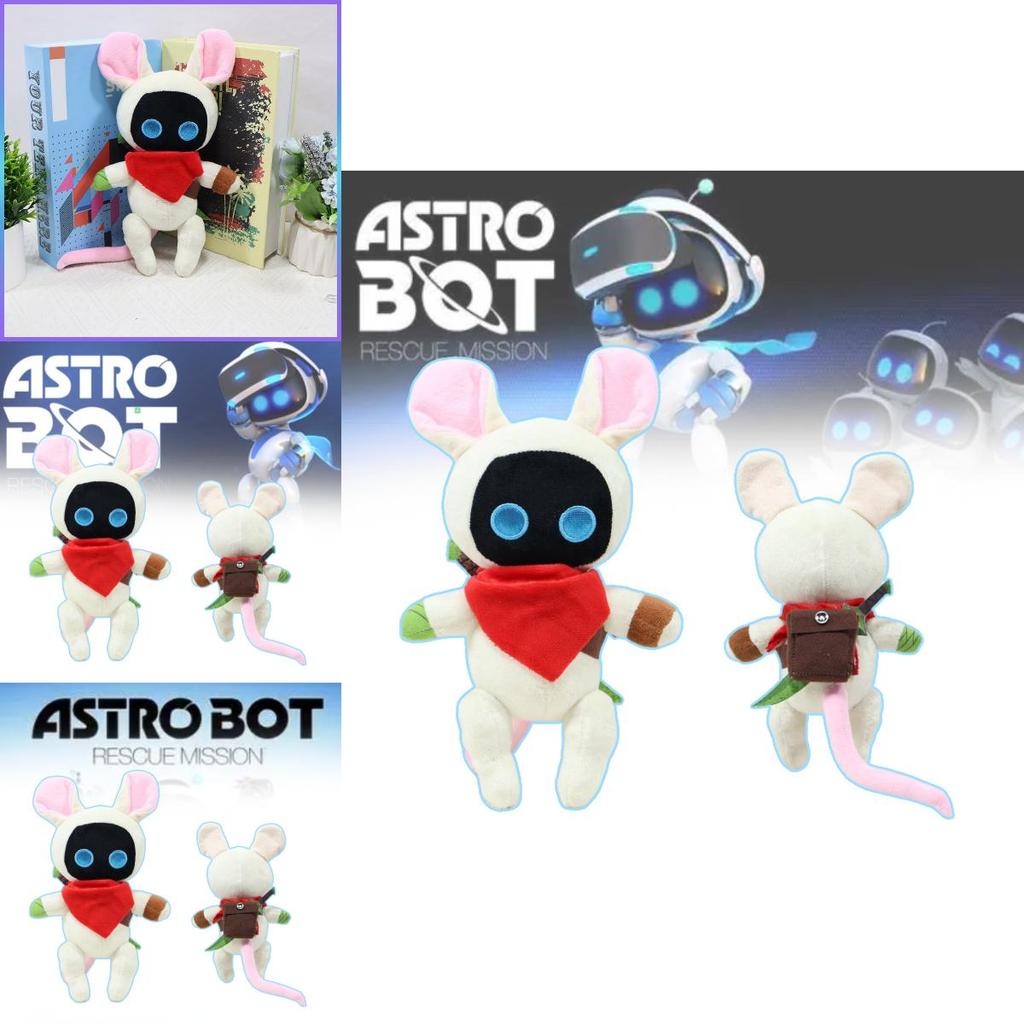 Adorable Astrobot Plush Rescue Doll Soft Rabbit Stuffed Toy For Kids And Collectors